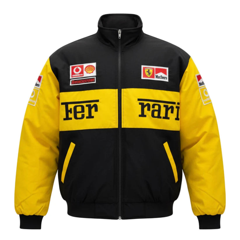 Ferrari-Racing Jacket-Yellow